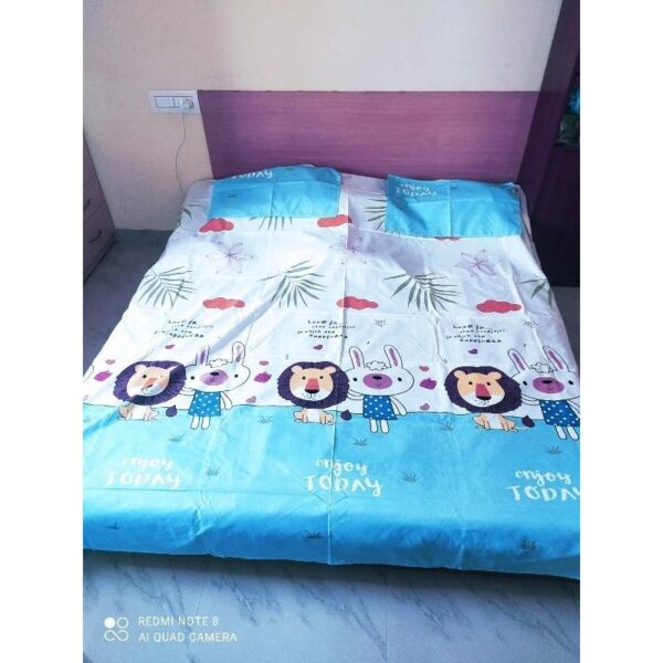 Kids Supersoft Cotton Double Bedsheets C1496035 Real